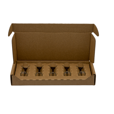 5 Pack Glass Mixing Vials