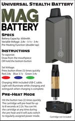 MAG battery back box