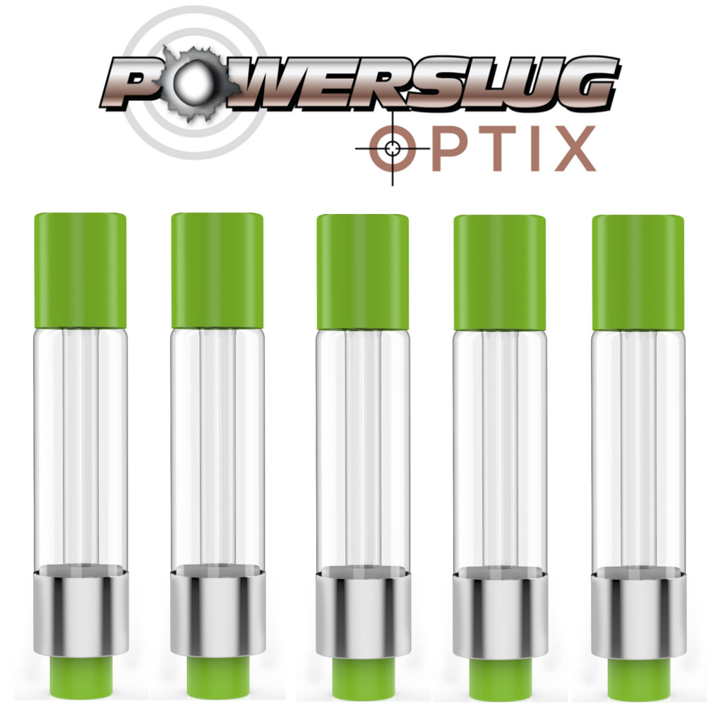 NEW! Powerslug Optix All-Glass Cartridges